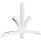 Ekena Millwork Davenport Architectural Grade PVC Gable Bracket, 72"W x 42"H x 4"D x 4"F, 14/12 Pitch GBP072X42X0404DAV00 - alternate 1